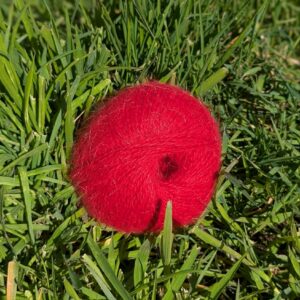 Pelotes 80% Angora 20% mérinos Grenat