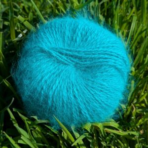 Pelotes 80% Angora Emmeraude