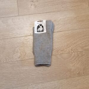 Chaussettes 40% Angora Beige chiné