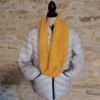 Snood 80% Angora Safran