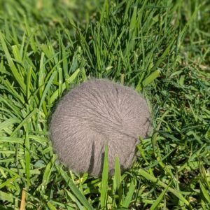 Pelotes 80% Angora 20% mérinos Châtaigne