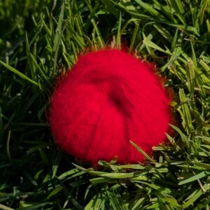 Pelotes 80% Angora Cerise